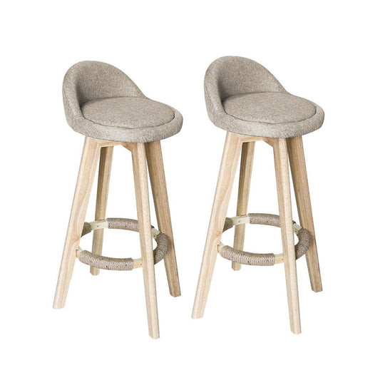 Bar Stools Chair High Feet European Modern Bar Stools Chairs Cream color