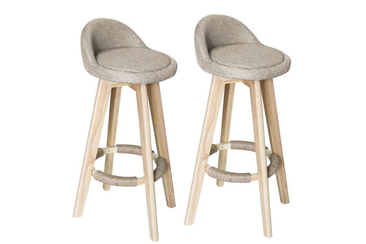 Bar Stools Chair High Feet European Modern Bar Stools Chairs Cream color