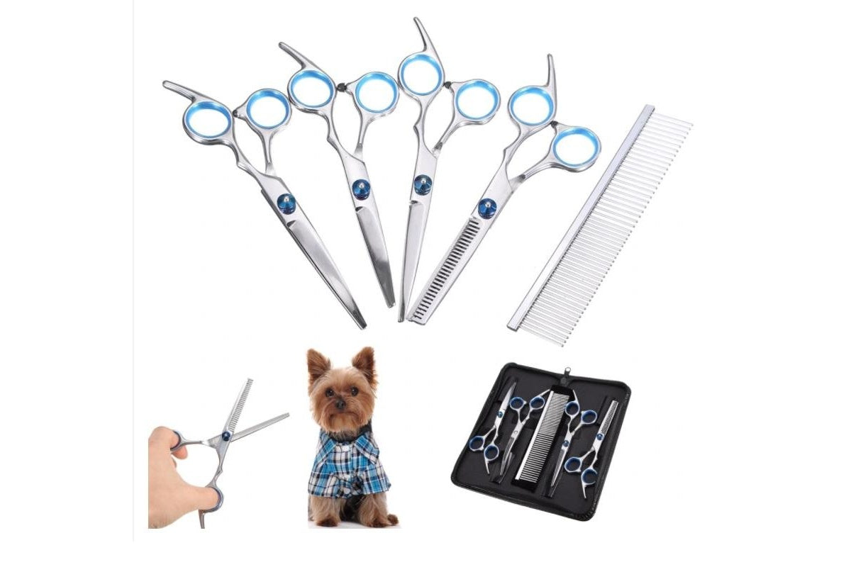 Dog Grooming Scissors 5 in 1