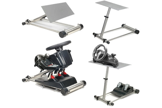 Gaming wheel table / stand for driving simulator