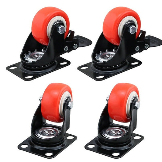 Caster Wheels Trolley Wheels Kit