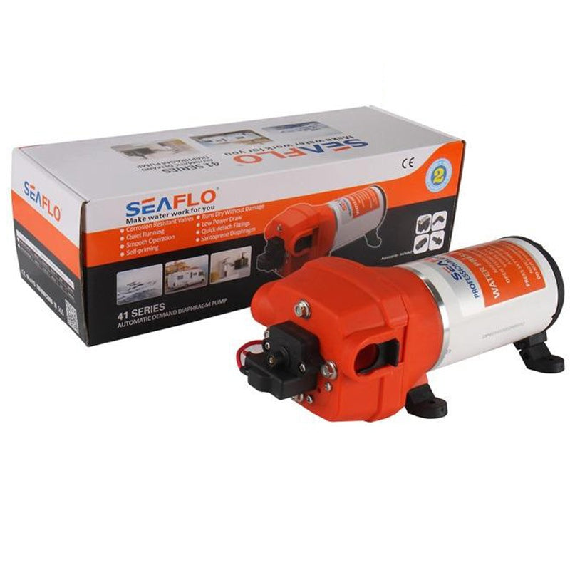 Seaflo High Water Pressure Pump 12V 40Psi 17 L/MIN