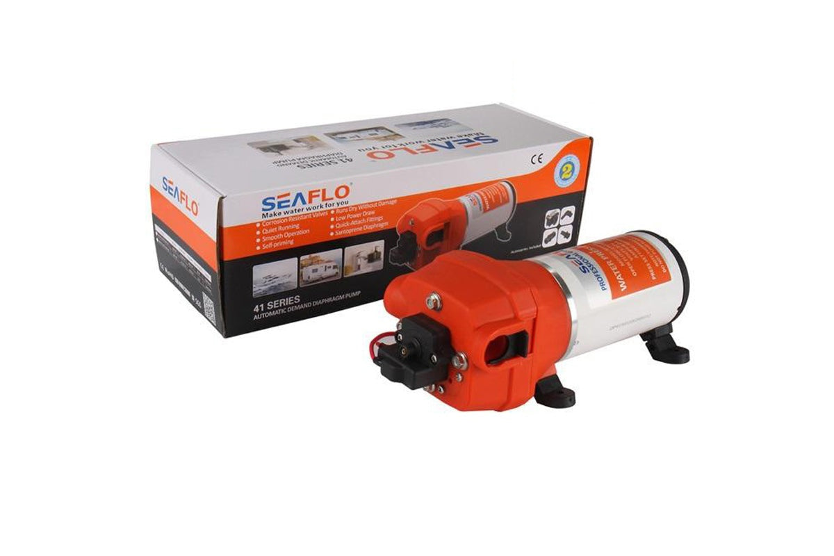 Seaflo High Water Pressure Pump 12V 40Psi 17 L/MIN