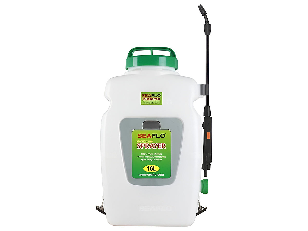 Back Pack Sprayer Seaflo 16 Litre Rechargeable Weed Sprayer
