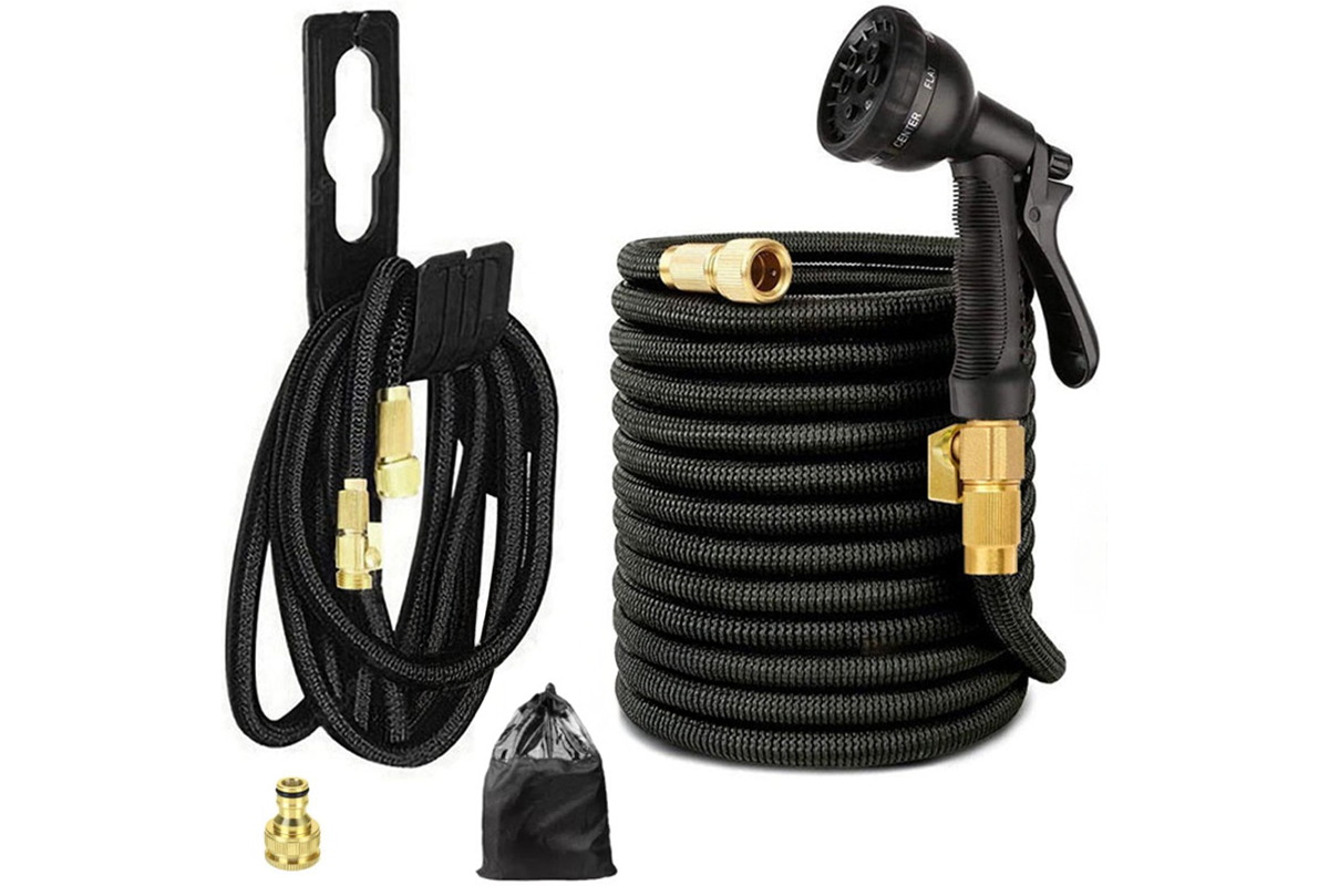 Expandable Flexible Garden Hose Spray Nozzle 100ft