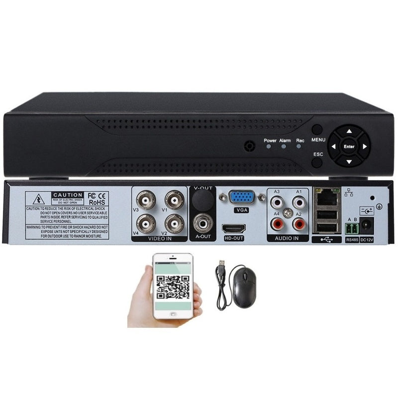 DVR 4CH Digital video recorder CCTV Camera System