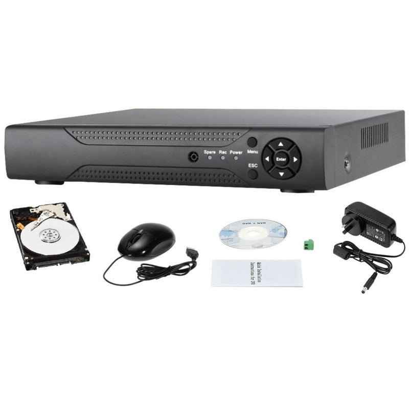 DVR 8CH Recorder with 1 TB HDD