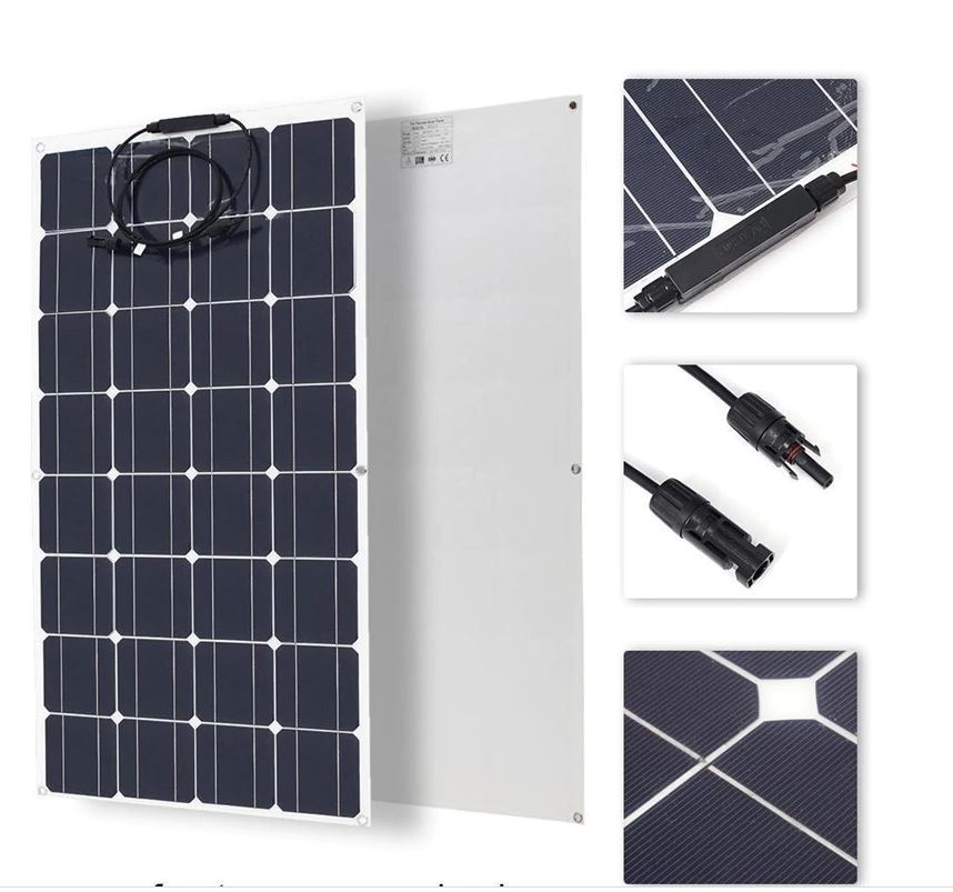 150W 18V Solar Panel Flexible Monocrystalline