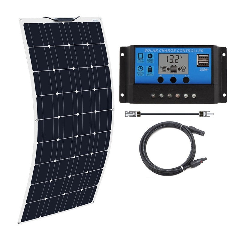 200W Solar Panel Flexible Kit