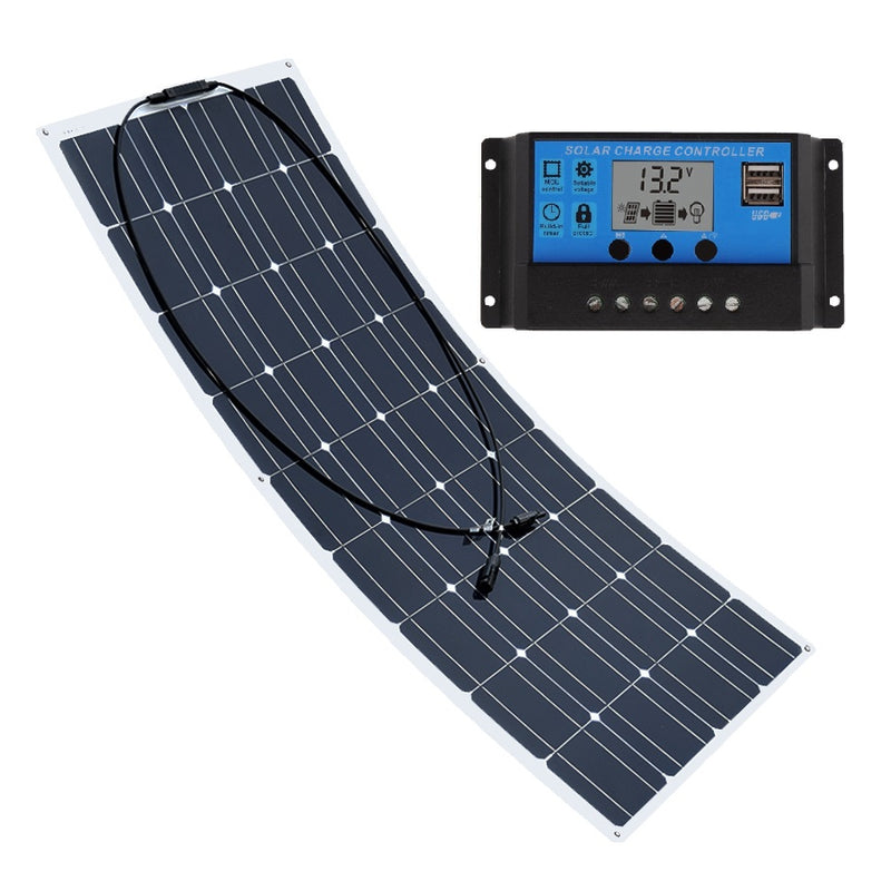 200W Solar Panel Flexible with Solar Controller