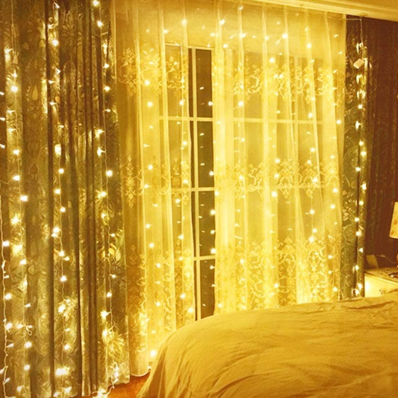 Curtain Lights 3 x 6m Warm White