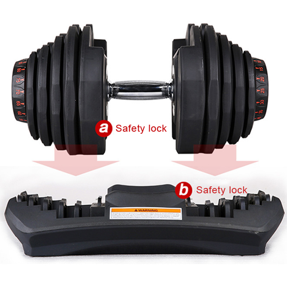 Adjustable Weights Dumbbell Set -40Kg Pair