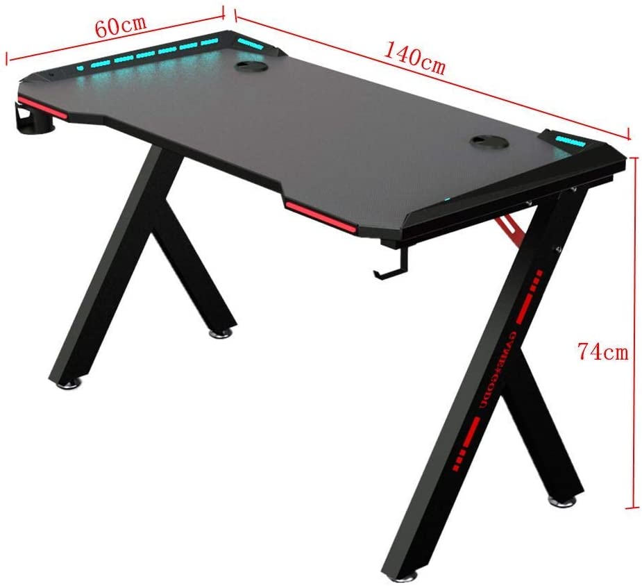 Gaming Chair  Gaming Desk Table Combo