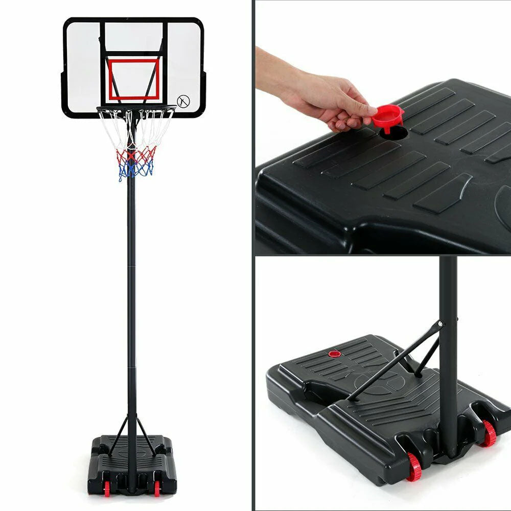 Adjustable Portable Basketball Stand Hoop