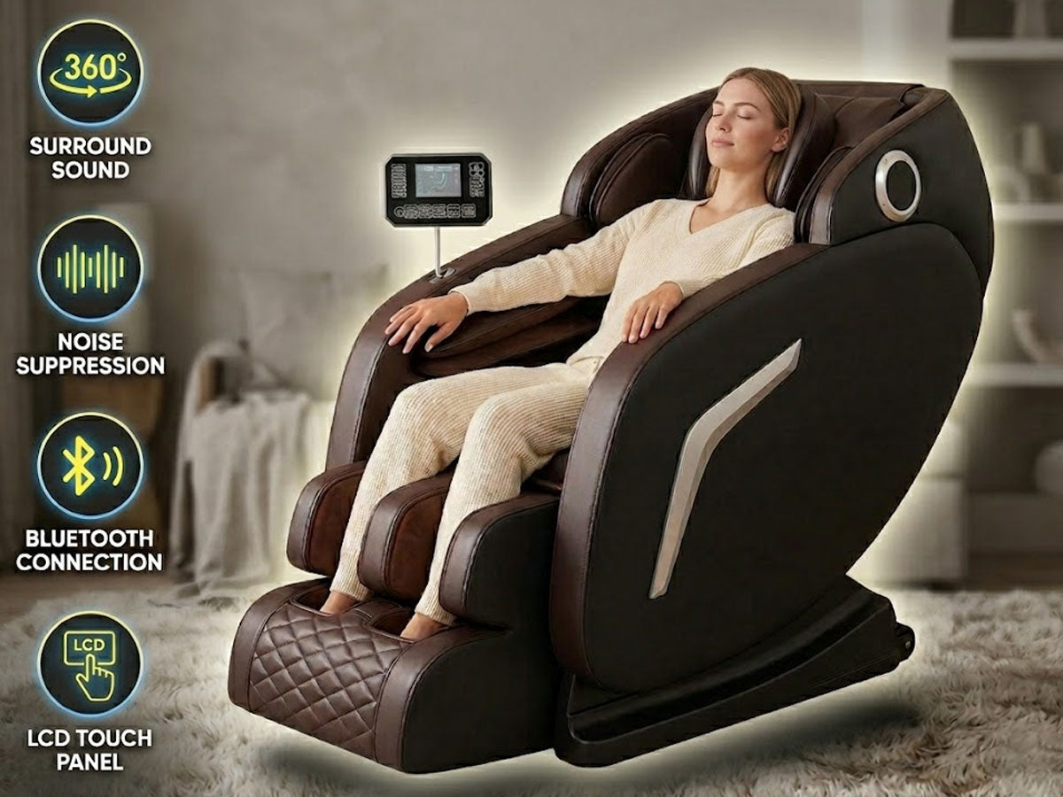 Premium Full Body Massage Chair - Zero Gravity Luxury