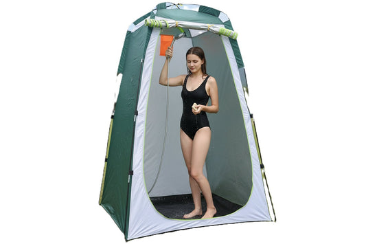Camping shower tent