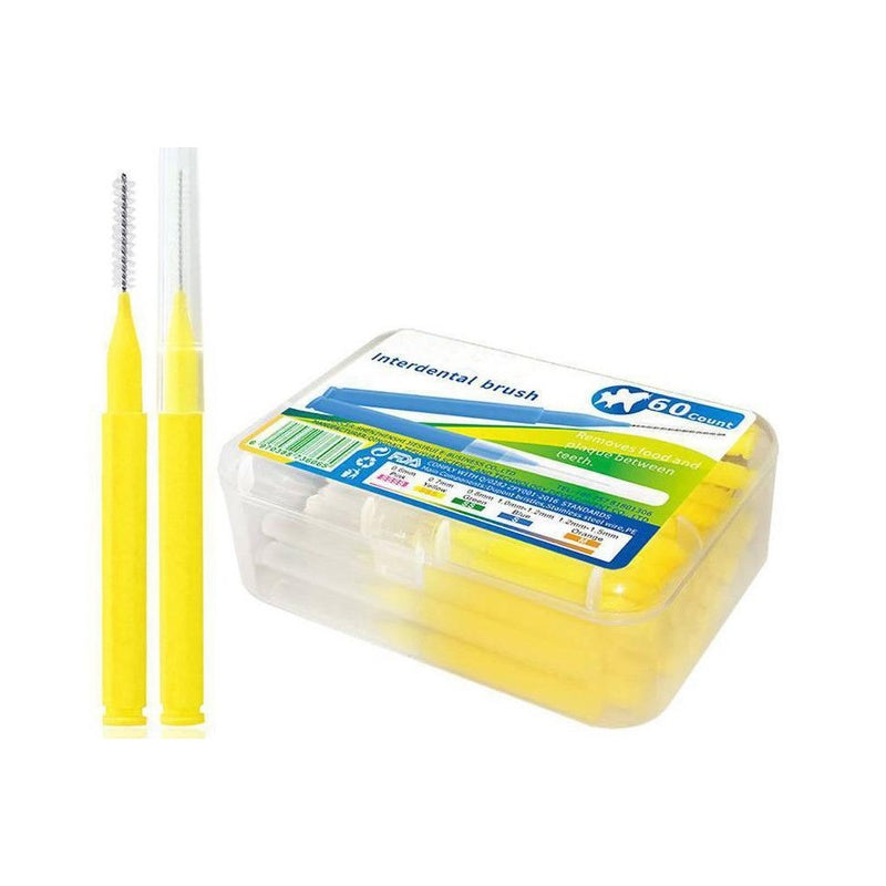 60Pcs X 0.7 mm Interdental Brushes Health Care Tooth