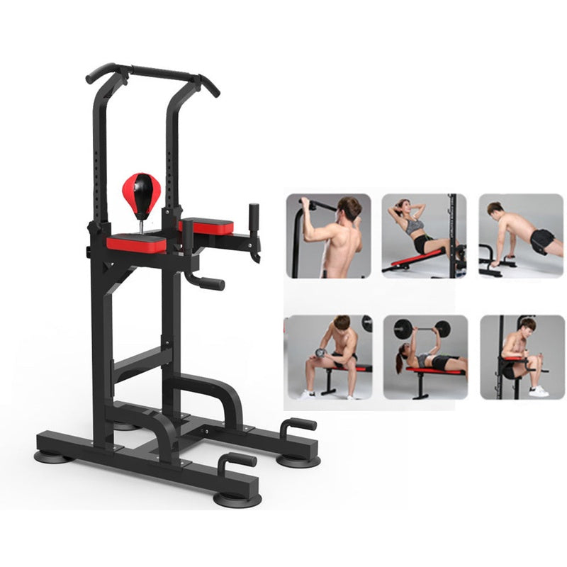 Chin Up Pull Up Chin Up Station Power Tower with Boxing