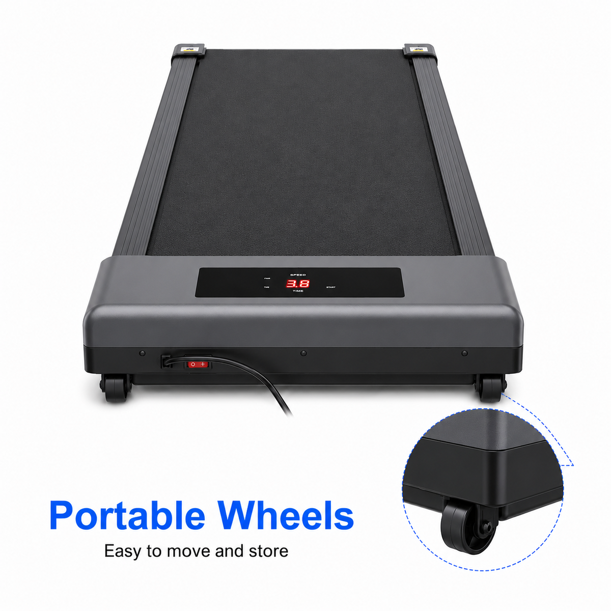Walking Pad Treadmill Compact Flat