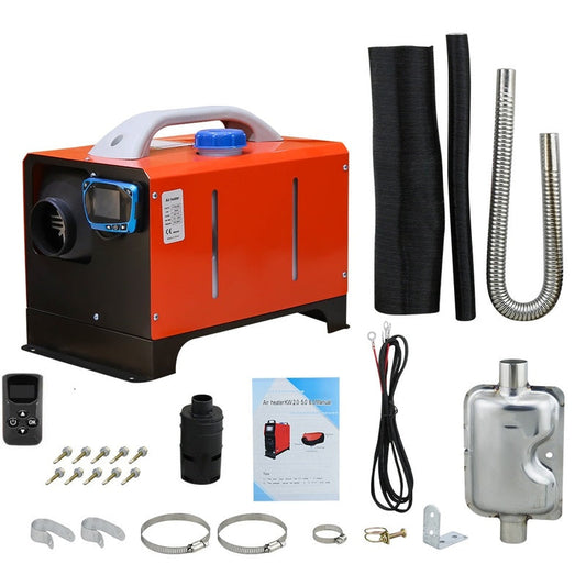Diesel Air Heater All-in-one 12V 8KW LCD Remote Control for Car RV Indoors machinery