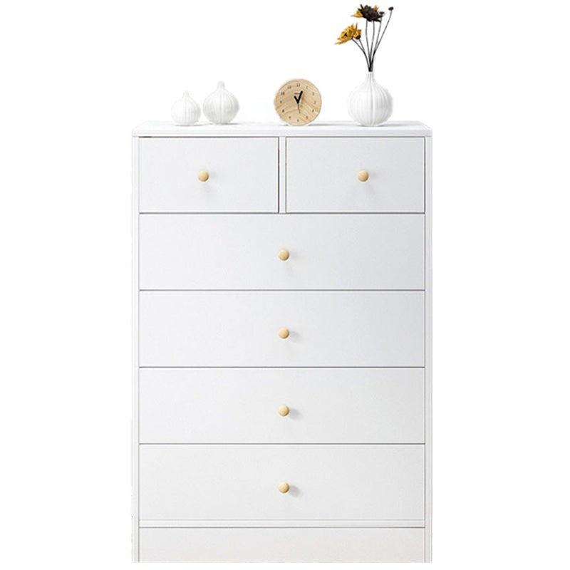 Tallboy Modern White Tall boy Chest of Drawers Dresser