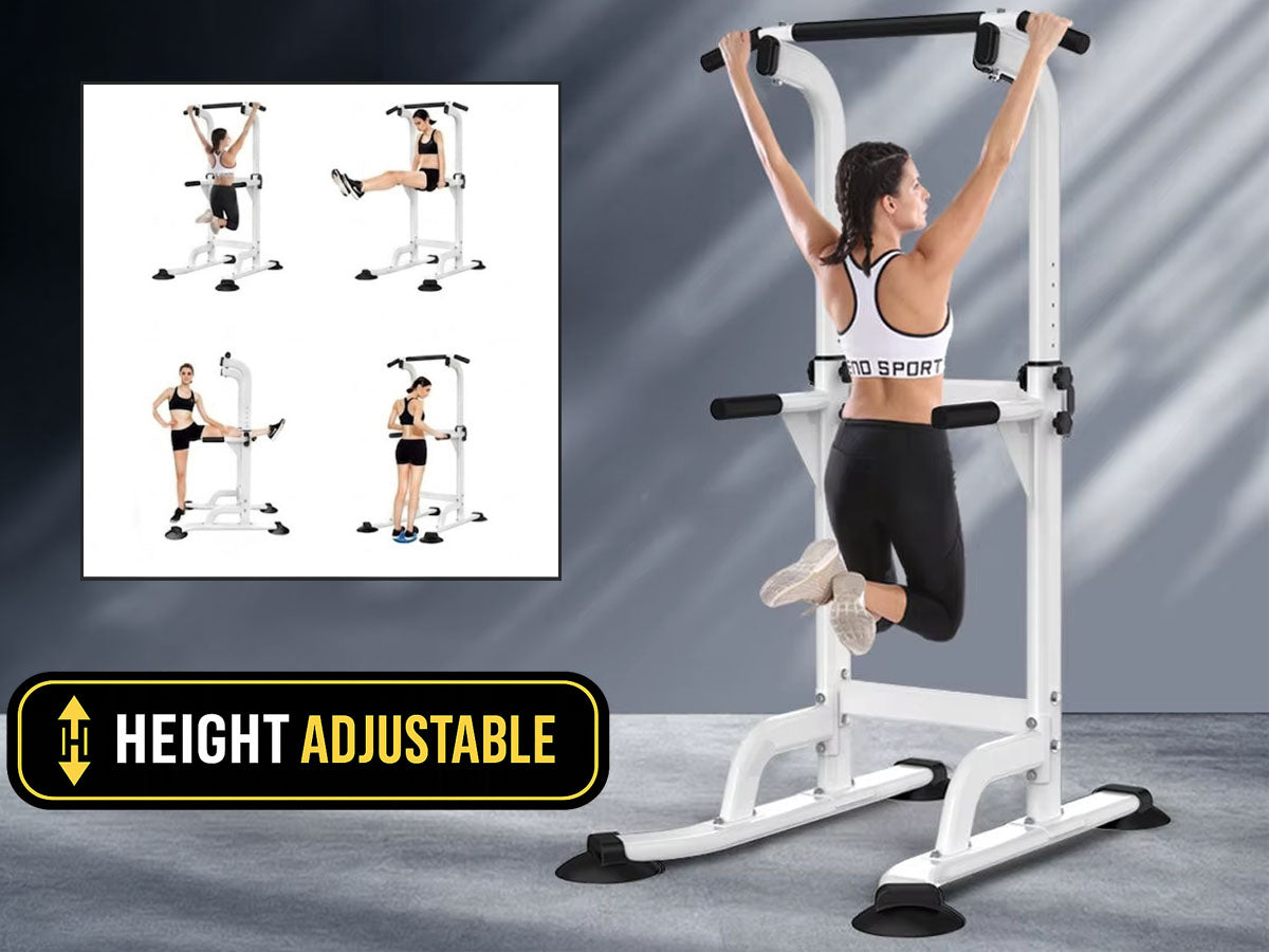 Multi-Function Chin-Up and Pull-Up Bar – Adjustable Workout Station