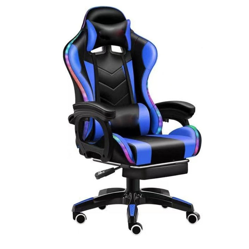 Gaming Chair with Footrest – RGB Gaming Chair with Speakers & Lights
