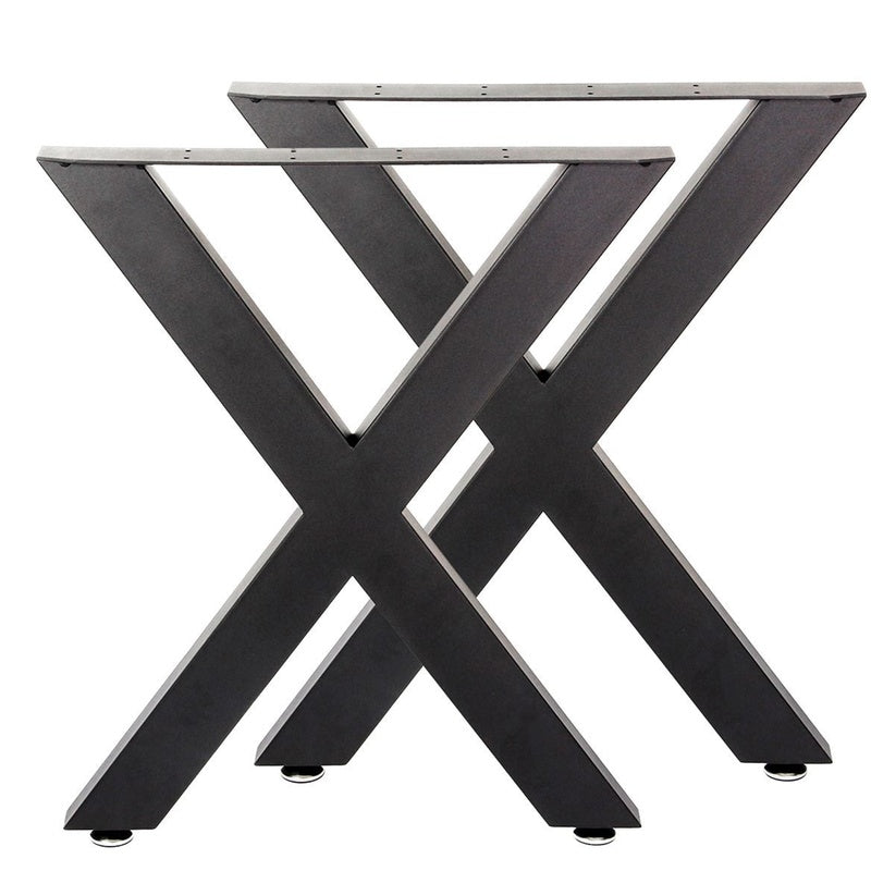 Metal Table Legs desk Bench Legs X Shape
