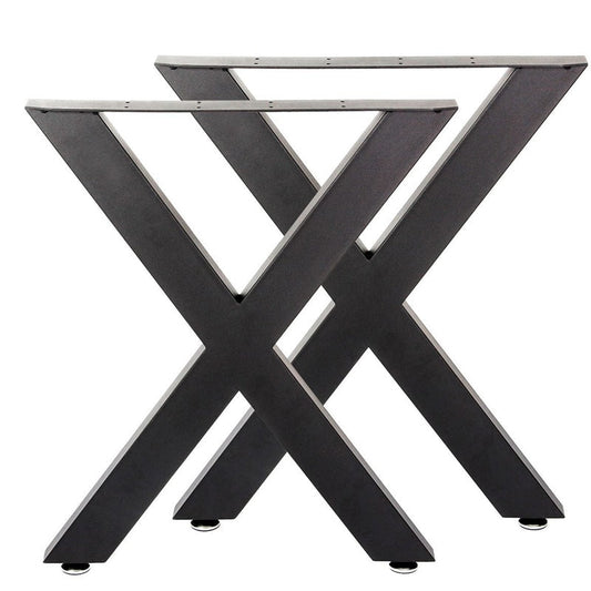 Metal Table Legs desk Bench Legs X Shape