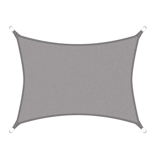 Sun Shade Sail 5x5M Grey Sunshade Cloth Waterproof