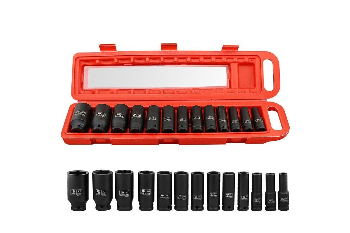 1/2" Deep Impact Socket Set 10-32mm