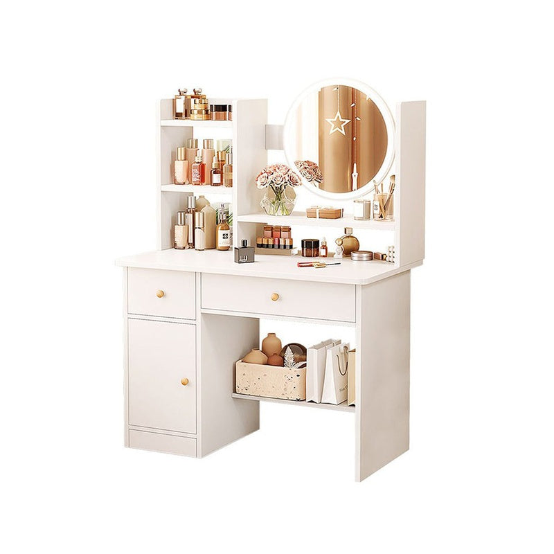 Dressing table with LED Mirror