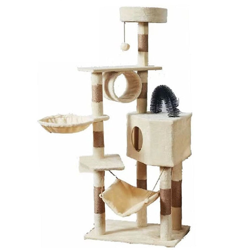 Cat Tree House Scratching Post Tree Play House