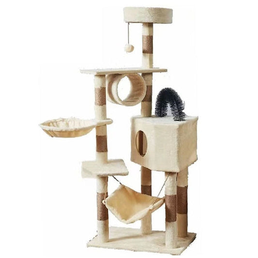Cat Tree House Scratching Post Tree Play House
