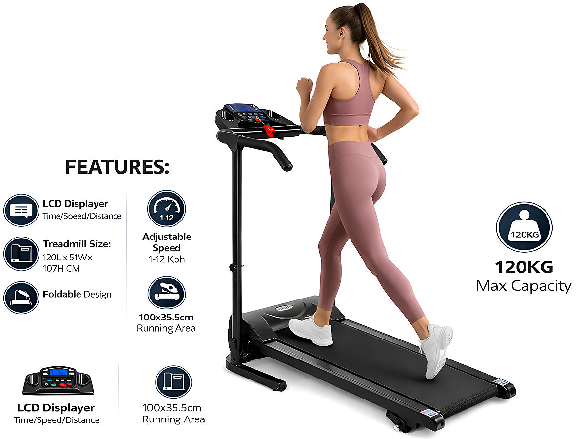 Walking Pad Incline Treadmill
