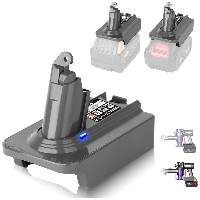 Dewalt to Dyson V6 Battery Adapter Converter