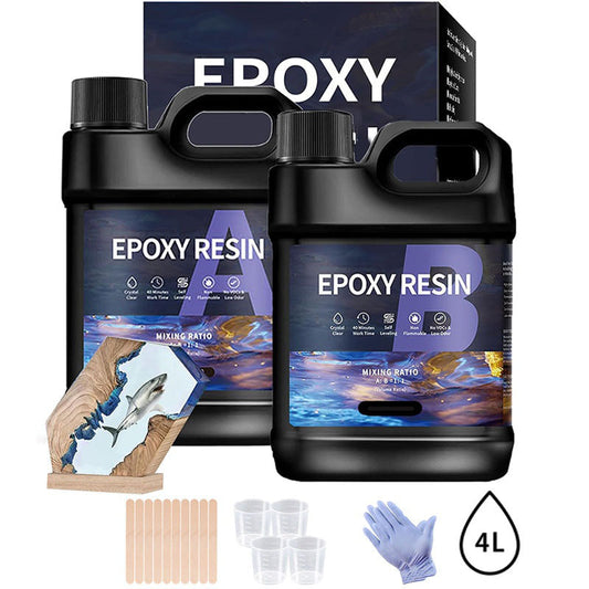 Epoxy Resin 1:1  4 Liter Kit