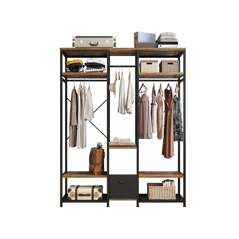 Metal Wardrobe Clothes Rack Clothes Organizer