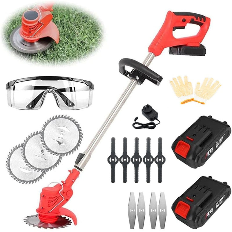 Lawn Mower Cordless Pruning Cutter Weed Wacker Garden Trimmier
