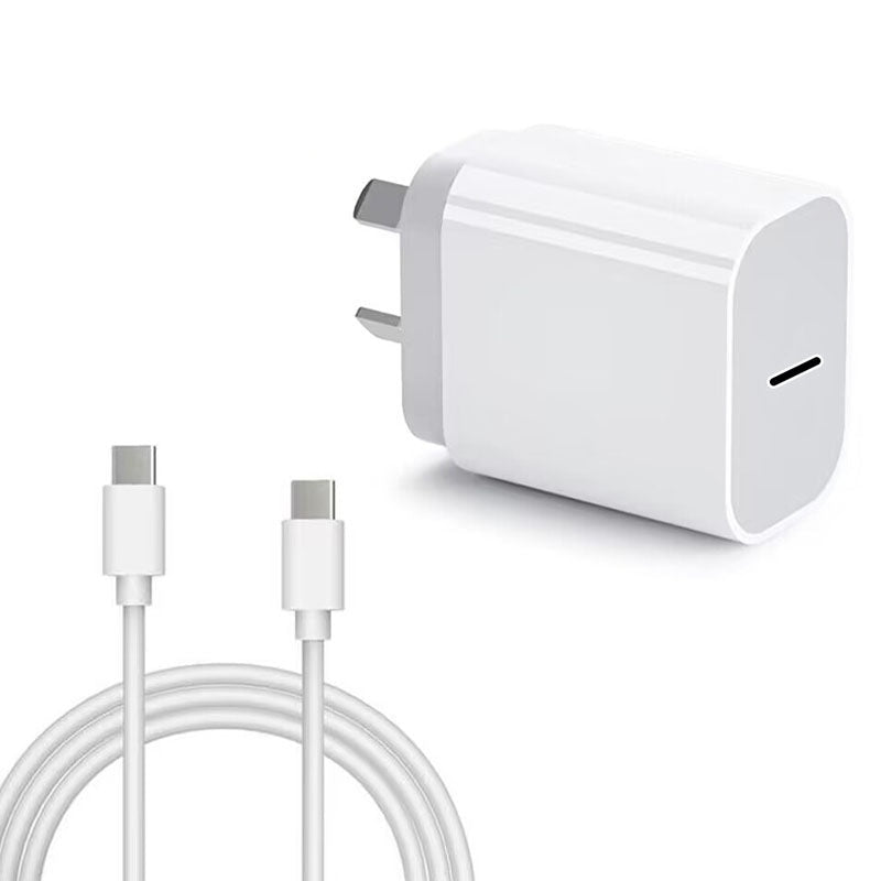 iPhone Fast Charger, 20W Adapter with USB-C Cable