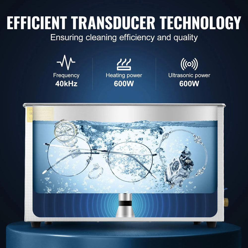Heated Ultrasonic Cleaner 30L Ultrasonic
