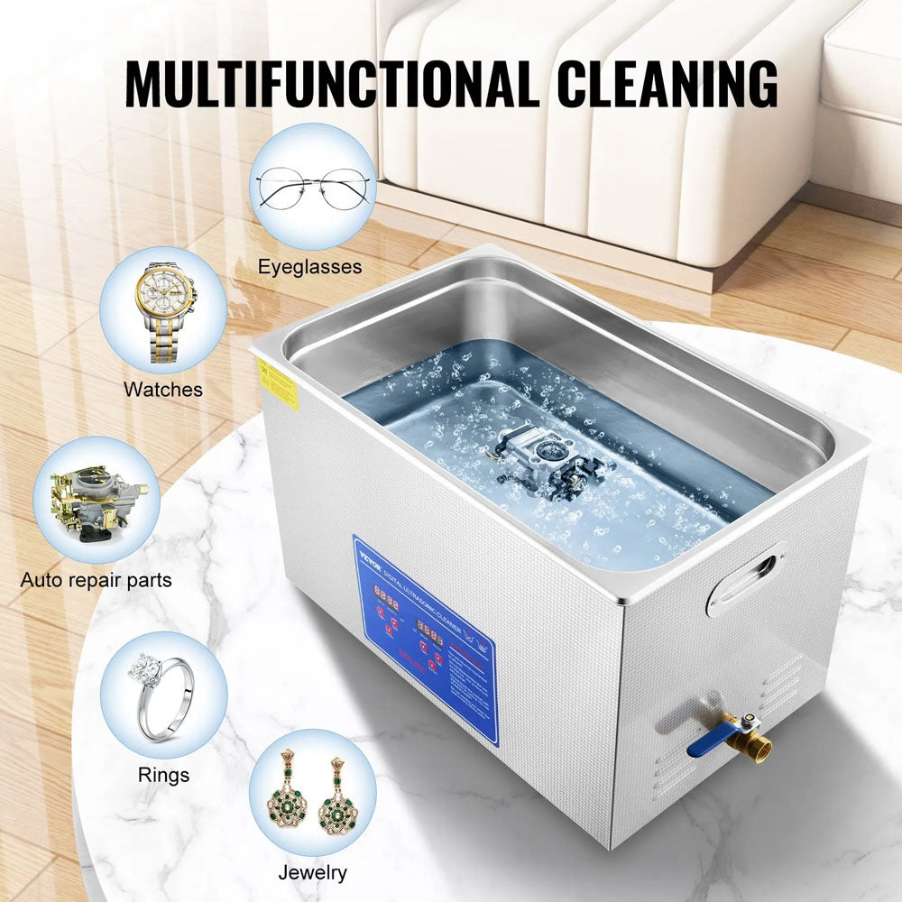 Heated Ultrasonic Cleaner 30L Ultrasonic
