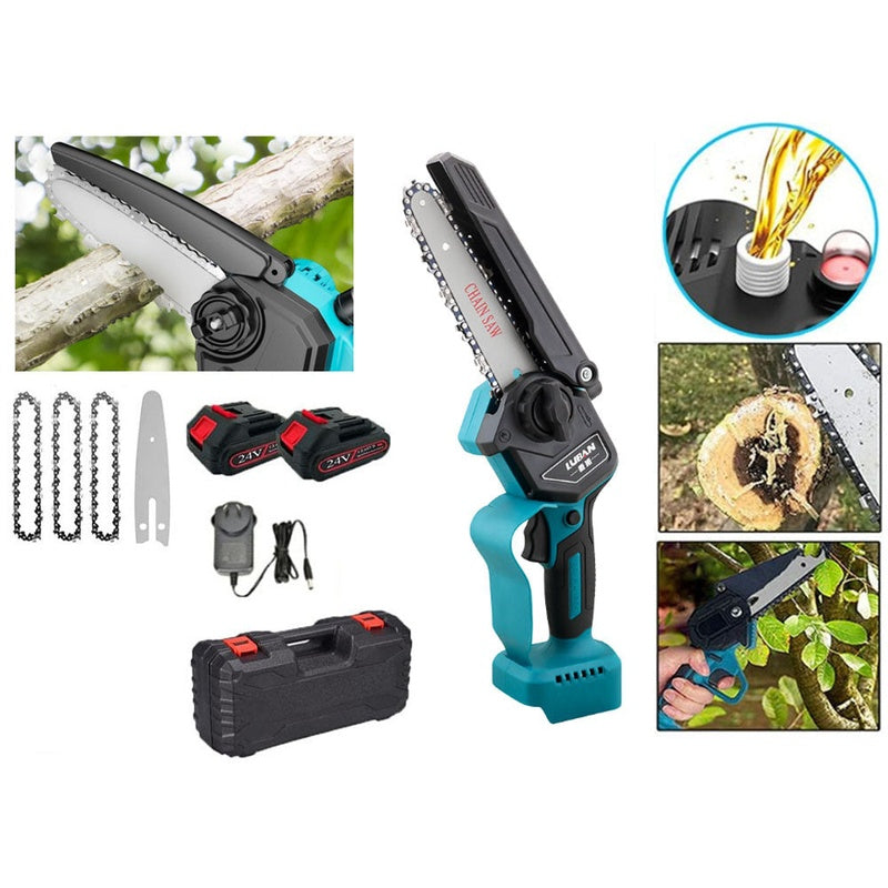 Mini Chain saw Cordless Power Chain Saws  6"