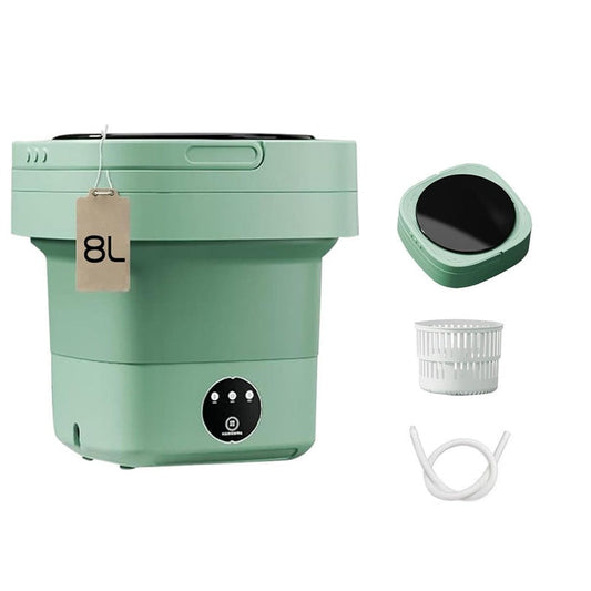 8L Portable Small Foldable mini Washing Machine