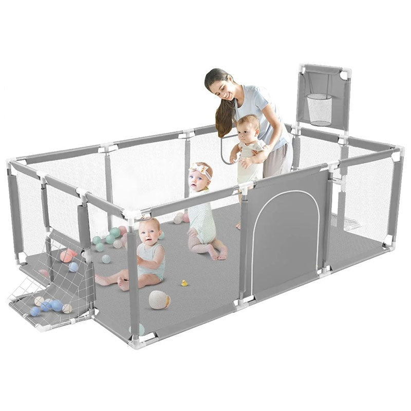 Portable Playpen Fence Gate Wall Fence Barrier PlayPen
