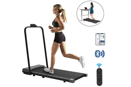 Foldable Walking Pad Treadmill Compact Flat