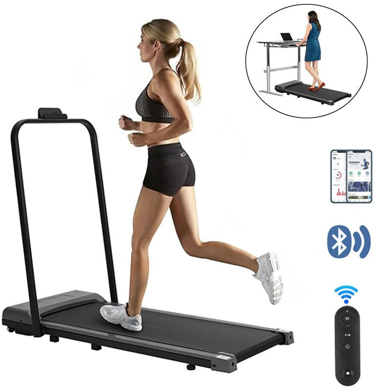Foldable Walking Pad Treadmill Compact Flat