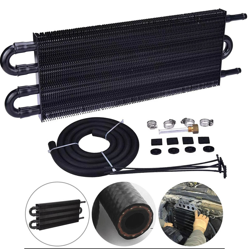 Universal 4 Rows Oil Cooler Transmission Radiator