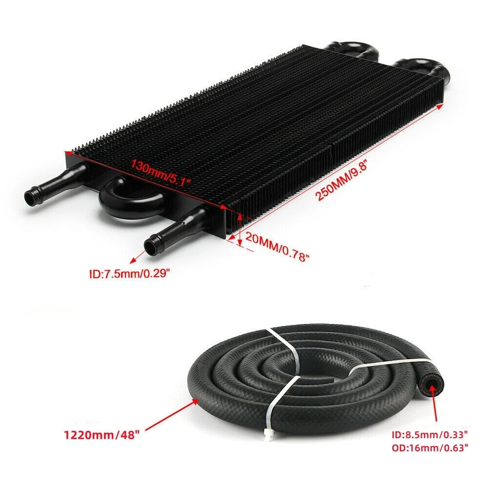 Universal 4 Rows Oil Cooler Transmission Radiator