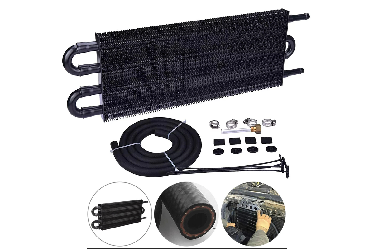 Universal 4 Rows Oil Cooler Transmission Radiator